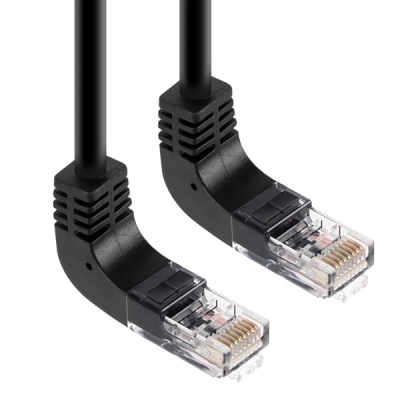 강원전자 KW CAT.5E UTP 랜 케이블 3m (위쪽 꺾임) KW503UN