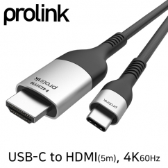 프로링크 USB Type C to HDMI 컨버터(5m) PF307A-0500