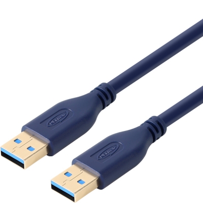 강원전자 넷메이트 USB3.0 AM-AM 케이블 1m (블루) NM-UA310DB