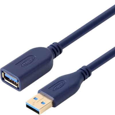 강원전자 넷메이트 USB3.0 연장 AM-AF 케이블 0.3m (블루) NM-UF303DB
