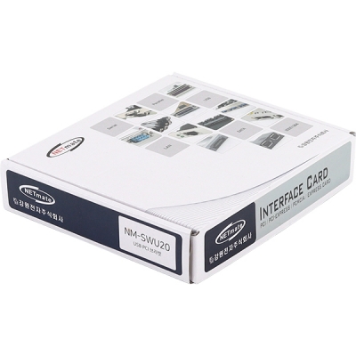 강원전자 넷메이트 USB2.0 2포트 PCI 카드(슬림PC겸용) NM-SWU20