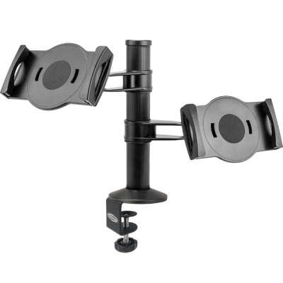 강원전자 넷메이트 탁상용 듀얼 태블릿PC 클램프 거치대 NM-AD05