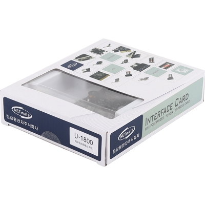 강원전자 넷메이트 USB3.1 Gen2 Type C 2포트 PCI Express 카드(슬림PC겸용) U-1800