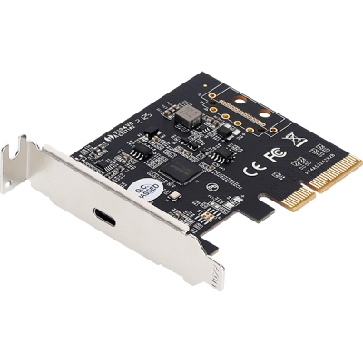 강원전자 넷메이트 USB3.2 Gen2x2 Type C 1포트 PCI Express 카드(슬림PC겸용) U-2290