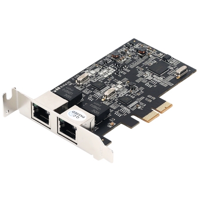 강원전자 넷메이트 PCI Express 2.5G 멀티 기가비트 듀얼 랜카드(Realtek)(슬림PC겸용) N-651