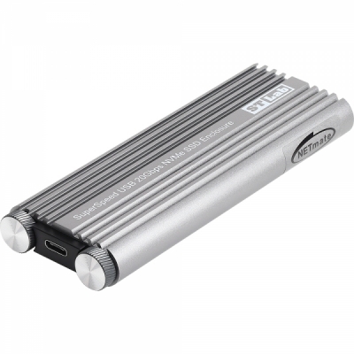 강원전자 넷메이트 M.2 NVMe 외장 SSD 케이스 (SSD미포함) S-390