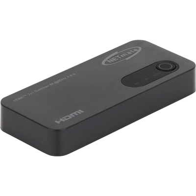 강원전자 넷메이트 8K 60Hz HDMI 2.1 2:1 선택기 NM-PTS09