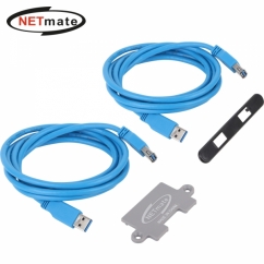 강원전자 넷메이트 모니터 거치대 USB 판넬 (NM-MA13 전용) NM-MAB01
