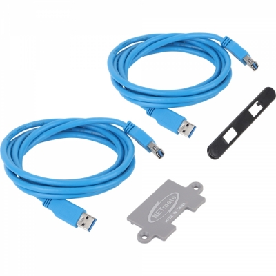 강원전자 넷메이트 모니터 거치대 USB 판넬 (NM-MA13 전용) NM-MAB01