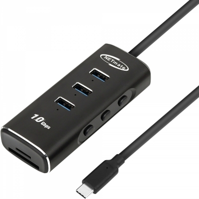 강원전자 넷메이트 USB3.1 Type C 5 in 1 멀티 허브 NM-UBC302
