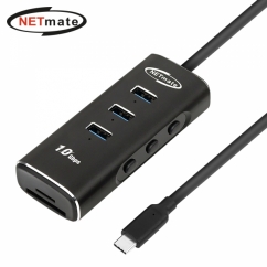 강원전자 넷메이트 USB3.1 Type C 5 in 1 멀티 허브 NM-UBC302
