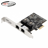 강원전자 넷메이트 PCI Express 듀얼 기가비트 랜카드(Realtek)(슬림PC겸용) N-382