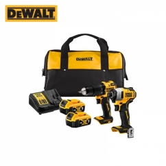 디월트 20V MAX 충전 콤보세트(DCD709N, DCF809N, 5.0Ah 2팩) DCK2062P2-KR