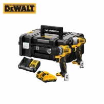 디월트 12V MAX 충전 콤보세트(DCF801N, DCD701N, 2.0Ah 2팩) DCK2110D2T-KR