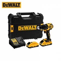 디월트 20V MAX 충전 햄머드릴 드라이버 세트(3.0Ah 2팩) DCD709L2-KR