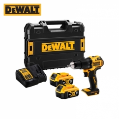 디월트 20V MAX 충전 햄머드릴 드라이버 세트(5.0Ah 2팩) DCD709P2-KR