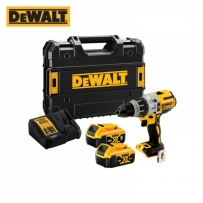 디월트 20V MAX 충전 햄머드릴 드라이버 세트(5.0Ah 2팩) DCD996P2-KR