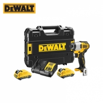 디월트 12V MAX 충전 임팩트 드라이버 세트(2.0Ah 2팩) DCF801D2-KR