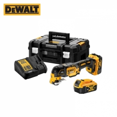 디월트 20V MAX 충전 멀티커터 세트(5.0Ah 2팩) DCS356P2-KR