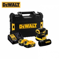 디월트 20V MAX 충전 원형 샌더 세트(5.0Ah 2팩) DCW210P2-KR