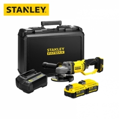 스탠리 20V MAX 충전 125mm 그라인더 세트(4.0Ah 2팩) SCG400M2K-KR