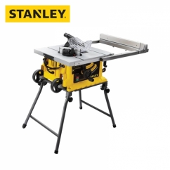 스탠리 1800W 254mm 유선 테이블쏘(스탠드 일체형, 톱날포함) SST1800-KR