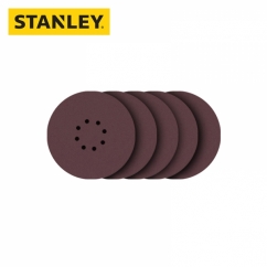 스탠리 225mm 원형 샌딩페이퍼 120방(5개입) STA0120WS