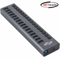 강원전자 넷메이트 USB3.0 16포트 허브 NM-UH316