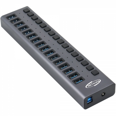 강원전자 넷메이트 USB3.0 16포트 허브 NM-UH316