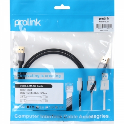 프로링크 USB3.0 AM-AM 케이블 1m PF459G-0100