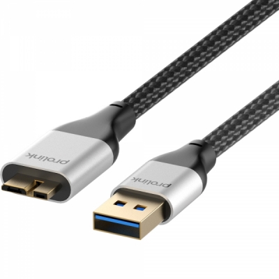 프로링크 USB3.0 AM-MicroB 케이블 2m PF458G-0200