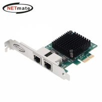 강원전자 넷메이트 PCI Express 듀얼 기가비트 랜카드(Intel)(슬림PC겸용) NM-SWC08