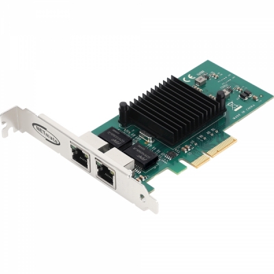 강원전자 넷메이트 PCI Express 듀얼 기가비트 랜카드(Intel)(슬림PC겸용) NM-SWC09
