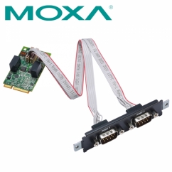 MOXA Mini PCI Express 2포트 RS422/485 아이솔레이션 시리얼카드 CP-132N-I-T