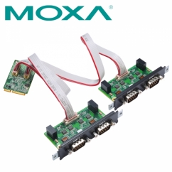 MOXA Mini PCI Express 4포트 RS422/485 아이솔레이션 시리얼카드 CP-134N-I-T