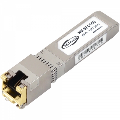 강원전자 넷메이트 10G RJ-45 SFP+ 모듈(30m) NM-SFC10G