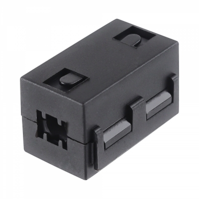 강원전자 넷메이트 고주파 노이즈 필터(페라이트 코어/6.5mm/블랙) NM-NF65N