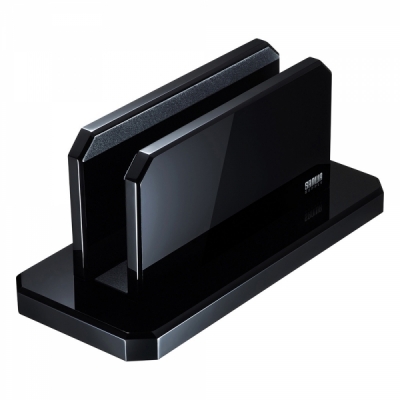 강원전자 산와서플라이 노트북 아크릴 수직 스탠드 PDA-STN32BKN