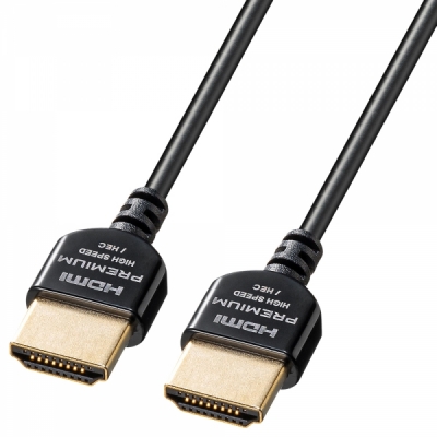 강원전자 산와서플라이 4K 60Hz HDMI 2.0 Super Slim 케이블 1.5m KM-HD20-PSS15