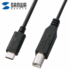 강원전자 산와서플라이 USB2.0 CM-BM 케이블 2m KU-CB20