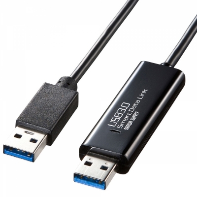 강원전자 산와서플라이 USB3.0 KM 데이터 통신 컨버터(키보드/마우스 공유) KB-USB-LINK4