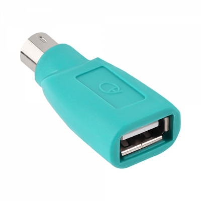 강원전자 넷메이트 USB to PS/2 젠더(그린) NM-UG206N