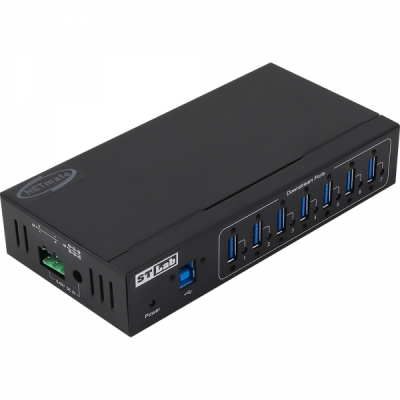 강원전자 넷메이트 IU-140 산업용 USB3.0 7포트 허브