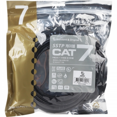 강원전자 KW CAT.7 SSTP 다이렉트 케이블 7m KW707