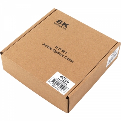 강원전자 넷메이트 HDMI2.1 Hybrid AOC 배관용 케이블 10m (골드) NM-HAP10DG