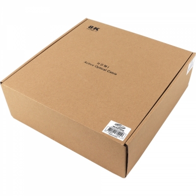 강원전자 넷메이트 HDMI2.1 Hybrid AOC 배관용 케이블 100m (골드) NM-HAP100DG