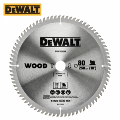 디월트 250mm 80T 목재용 원형톱날 DWA10280W