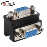 강원전자 넷메이트 3열 15F / 15F 꺾임 젠더 NM-HD15FFA