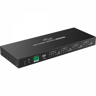 강원전자 넷메이트 4K 60Hz HDMI 매트릭스 4:4 스위치 NM-HMA44