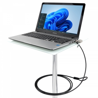 강원전자 넷메이트 노트북 도난방지 4 in 1 와이어 잠금장치 (키 타입/mm4.5mm/2m) NM-SKNW3M